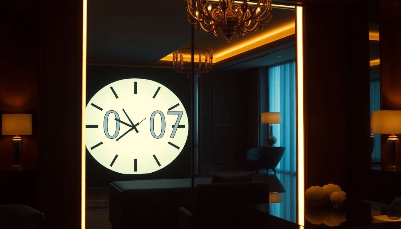 Signification de l’heure miroir 00h07