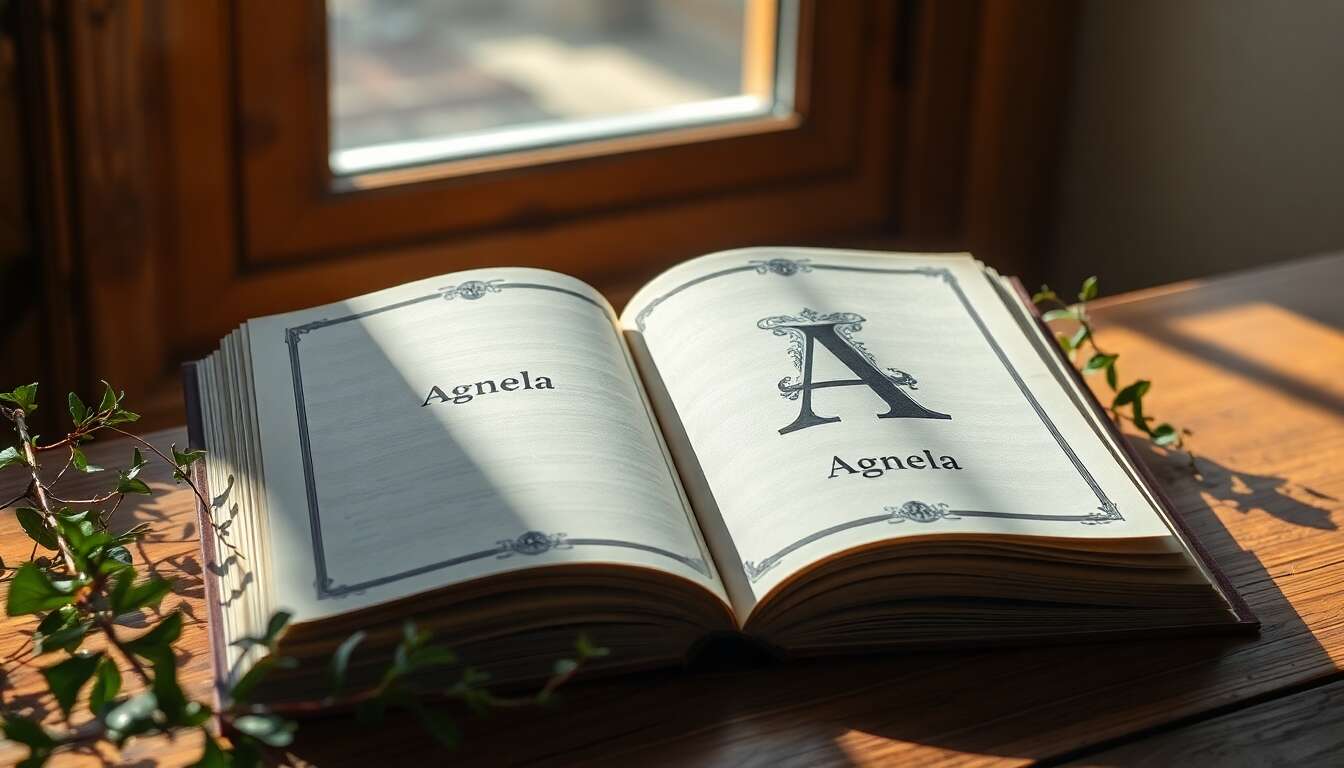 F&ecirc;te et symbolisme associ&eacute;s au pr&eacute;nom agnela